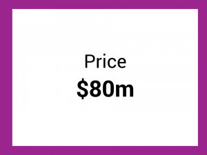price $80m purple