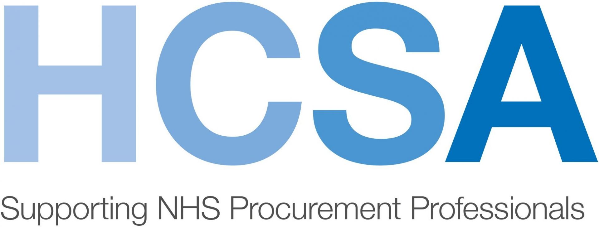 logo of the hcsa (health care supply association) supporting NHS procurement professionals